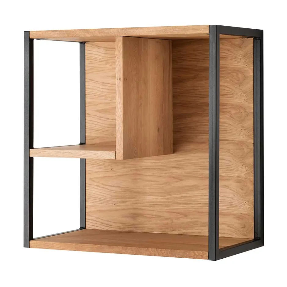 Hängeregal aus Wildeiche Massivholz - Manarola^Wohnen Outlet