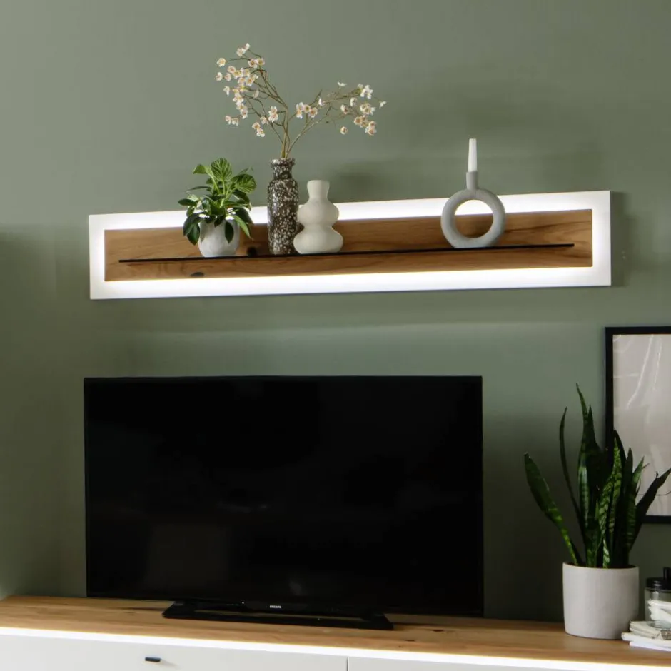 Hängeregal mit LED Beleuchtung - Yordyn^Wohnen Hot