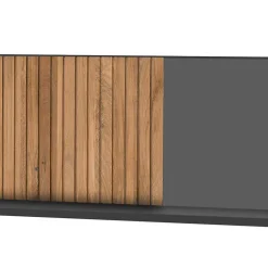 Hängeregal mit Rückwand 183x38x24 cm - Cruzca^Wohnen