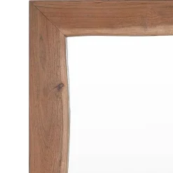 Wohnen Hängespiegel mit Holzrahmen - Banjee