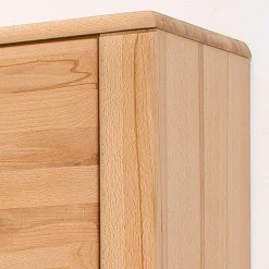 Wohnen Hängevitrine Athias aus Kernbuche teilmassiv