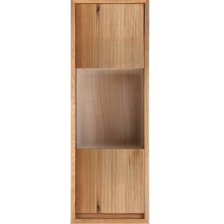 Hängevitrine aus Wildeiche Massivholz - Fredellia^Wohnen New