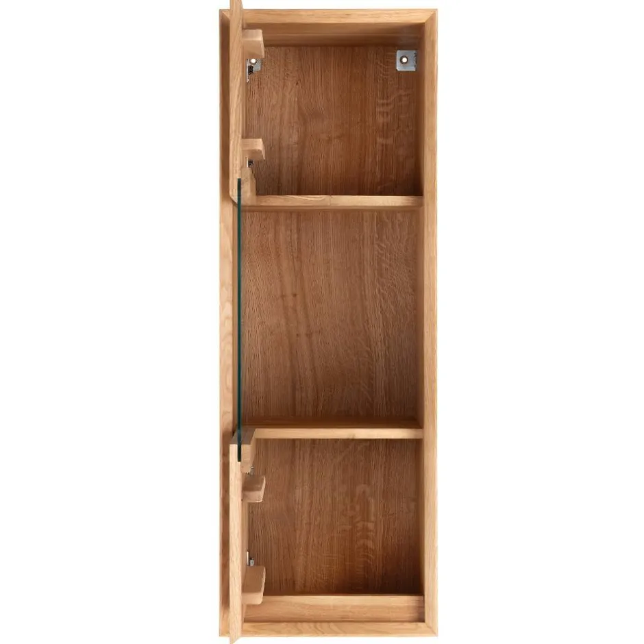 Hängevitrine aus Wildeiche Massivholz - Fredellia^Wohnen New