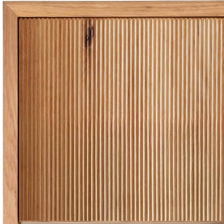 Hängevitrine aus Wildeiche Massivholz - Fredellia^Wohnen New