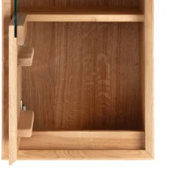 Hängevitrine aus Wildeiche Massivholz - Fredellia^Wohnen New