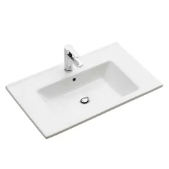 Wohnen Hänge-Waschtisch mit zwei Schubladen - Zenata