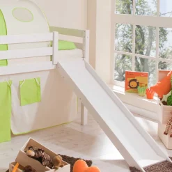 Hochbett Luca in Kiefer Massivholz^Wohnen Clearance