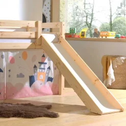 Kinder Wohnen Hochbett Märchenland mit Drache & Prinzessin - Rom