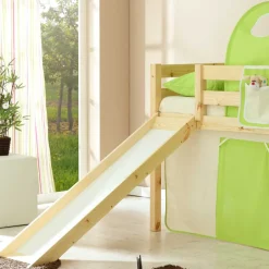 Hochbett Zarodrana mit Rutsche und Tunnel^Wohnen Best