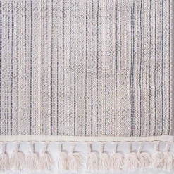 Hochflor Läufer Teppich in Grau und Creme - Cesario^Wohnen Hot