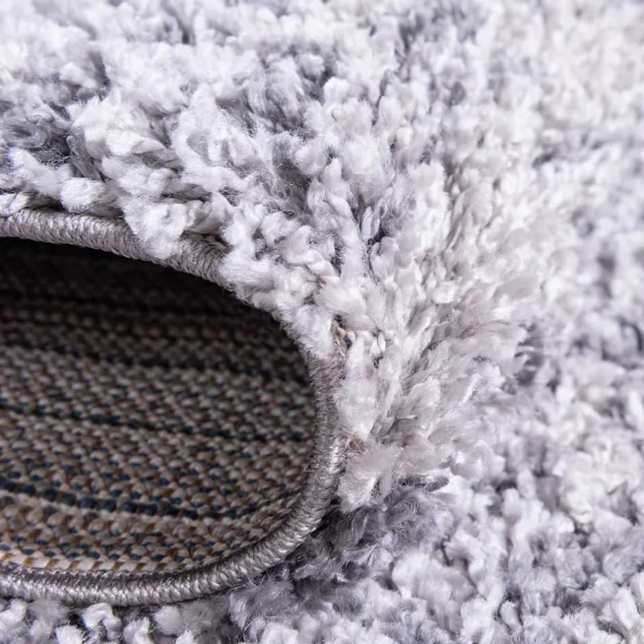 Hochflor Läufer Teppich in Grau und Creme - Cesario^Wohnen Hot