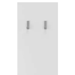 Wohnen Hochglanz Garderobenpaneel in Weiß - Castalla