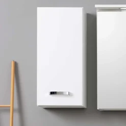 Hochglanz Hängeschrank Sagunis für Bad^Wohnen Discount