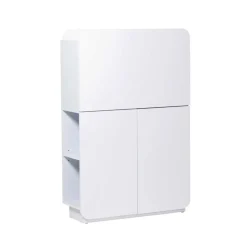 Hochglanz Sekretär Vignola in Weiß^Wohnen Clearance