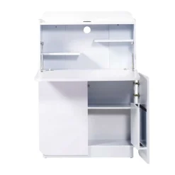 Hochglanz Sekretär Vignola in Weiß^Wohnen Clearance