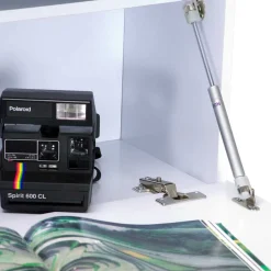 Hochglanz Sekretär Vignola in Weiß^Wohnen Clearance