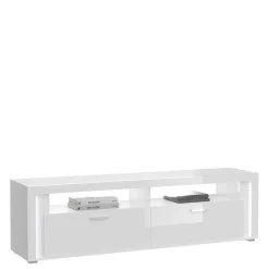 Hochglanz TV Board mit LED Beleuchtung - Gomata^Wohnen New