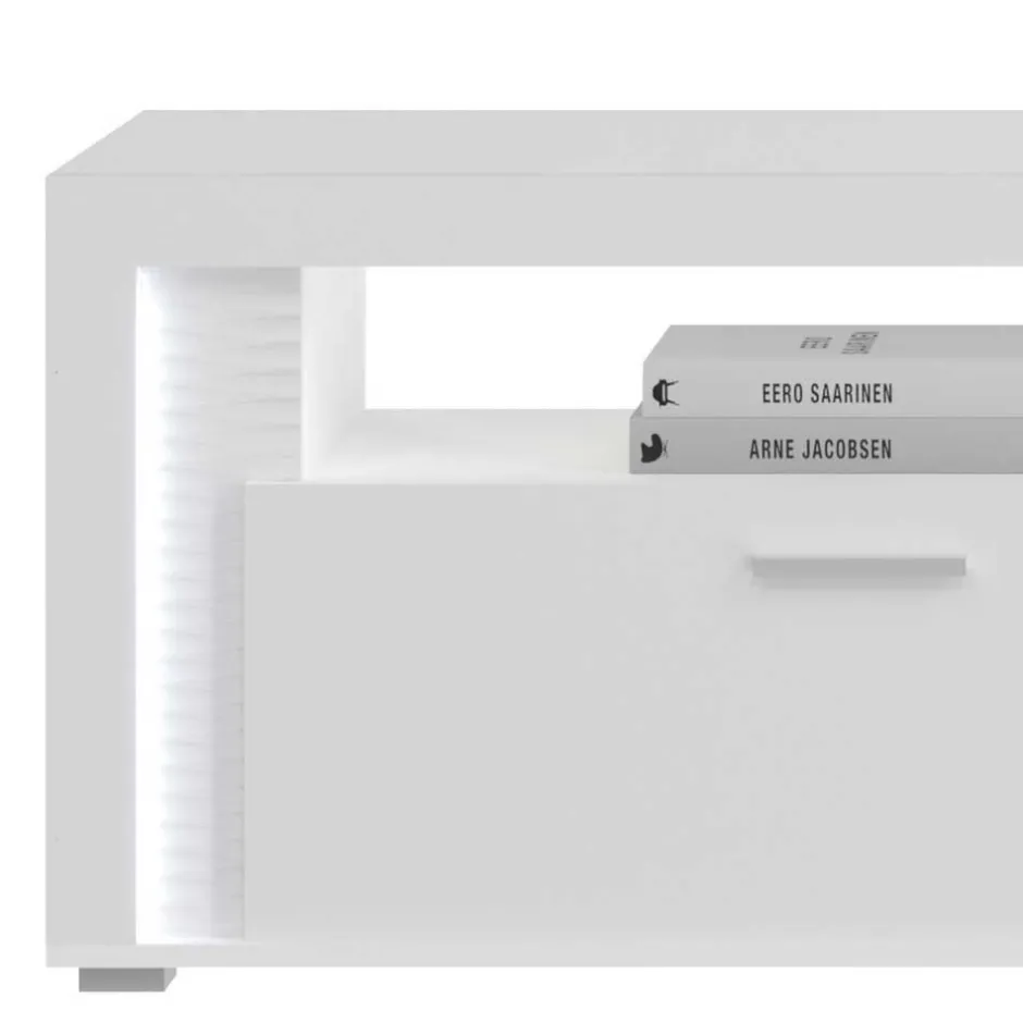 Hochglanz TV Board mit LED Beleuchtung - Gomata^Wohnen New