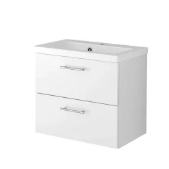 Hochglanz Wand Waschtisch mit Waschbecken - Vohdan^Wohnen Outlet