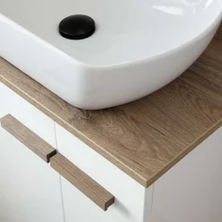 Hochglanz Waschtisch mit Tür & Auszug - Vauflos^Wohnen Sale