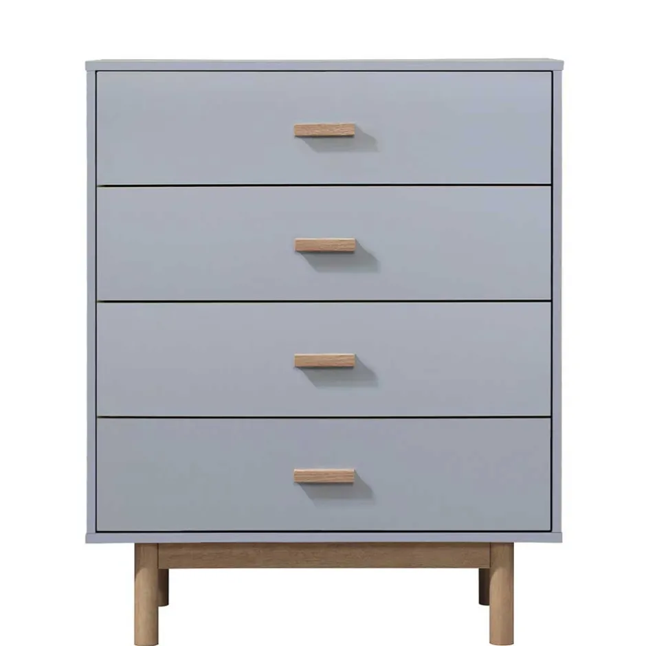 Wohnen Hochkommode - zweifarbiger Scandi Chic - Caldaro