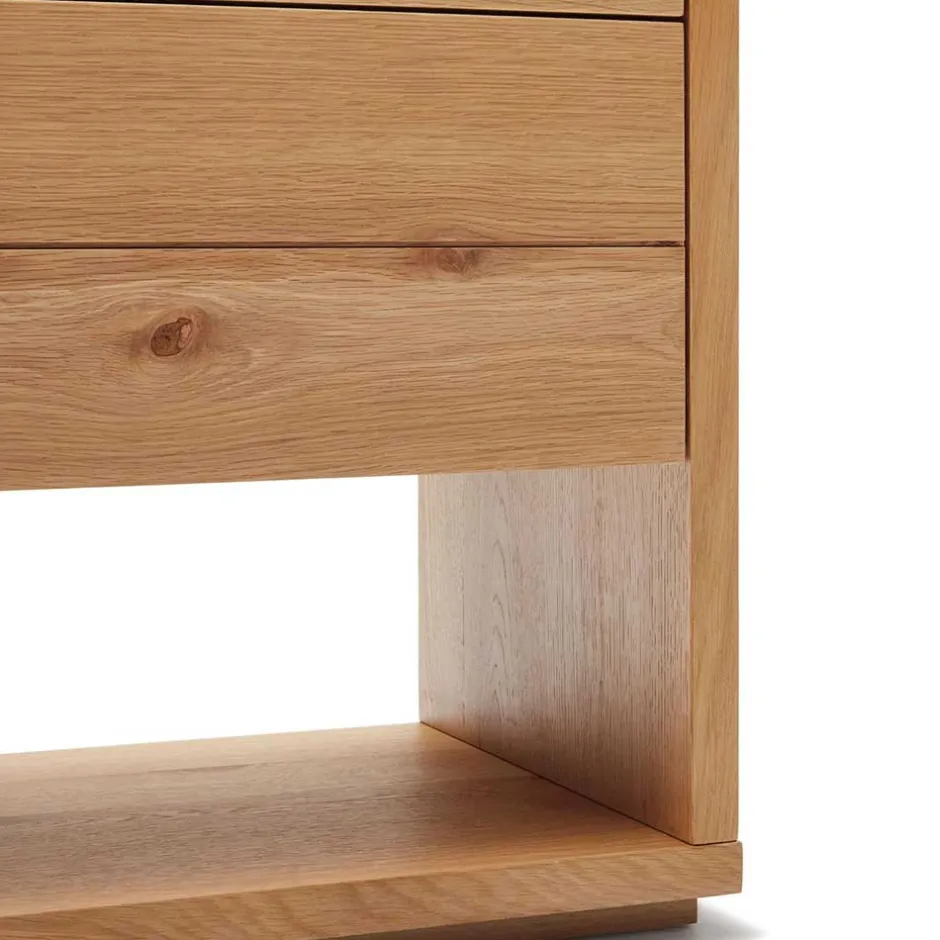 Wohnen Hochkommode mit vier Schubladen und Fach - Algaro