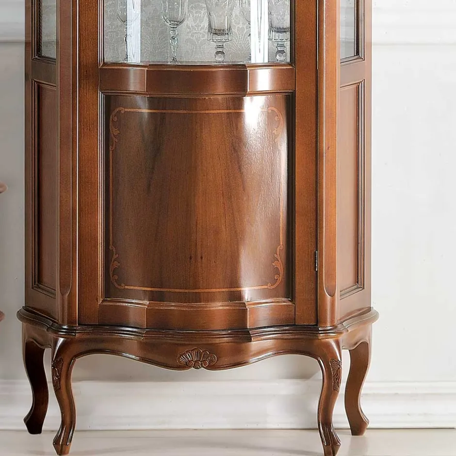 Hochwertige Vitrine im Barock Stil Dentro 214cm hoch^Wohnen Sale