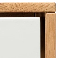 Hochwertiges Highboard in Weiß & Eiche - Smonia^Wohnen Sale