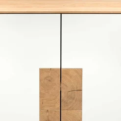 Hochwertiges Highboard in Weiß & Eiche - Smonia^Wohnen Sale