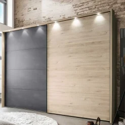 Hochwertiges Schlafzimmer Set mit LED - Licruva (vierteilig)^Wohnen Best