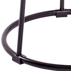 Hocker mit Samt Rosen Motiv - Henrics^Wohnen