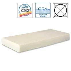 Hohe Allergikermatratze mit Viscoschaum - Mitica^Wohnen Discount