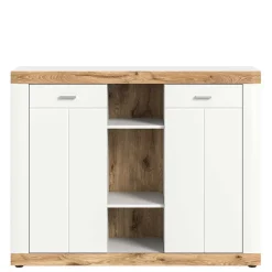 Hohe Kommode mit zwei Türen & drei Fächern - Hihat^Wohnen Hot