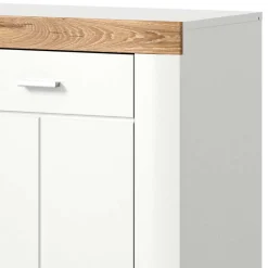 Hohe Kommode mit zwei Türen & drei Fächern - Hihat^Wohnen Hot