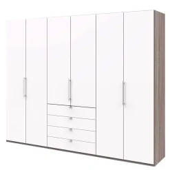 Wohnen Hoher Kleiderschrank mit 3 Falttüren - Tivierto