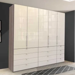 Hoher Schlafzimmer-Kleiderschrank mit zwölf Schubladen - Lavista^Wohnen New