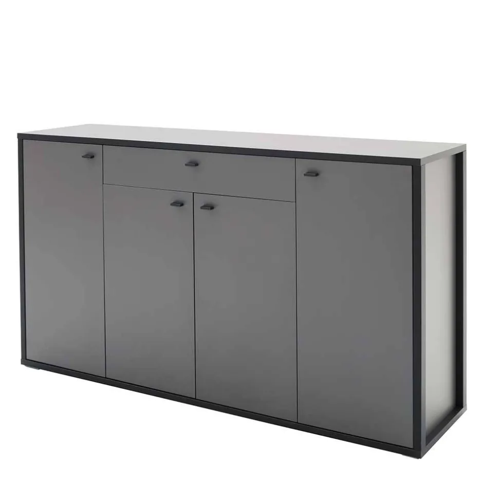 Hohes Sideboard in Grau & Anthrazit - Ridona^Wohnen Sale