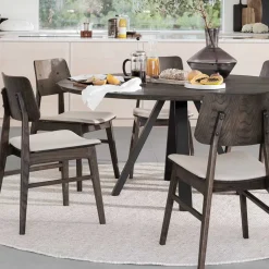 Holz Essgruppe in Rund - Granada (siebenteilig)^Wohnen Best