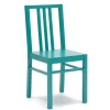 Holz Esszimmerstuhl in Türkis Grenium aus Buche (2er Set)^Wohnen New