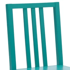 Holz Esszimmerstuhl in Türkis Grenium aus Buche (2er Set)^Wohnen New