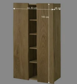 Holz Schuhschrank aus geölter Eiche - Avidora^Wohnen Best