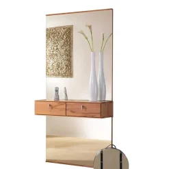 Wohnen Holz Spiegel Coestra mit Ablage