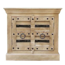 Holz Waschbeckenschrank im Shabby Chic Stil - Abid^Wohnen