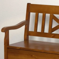 Holzbank Bistrita mit Truhe^Wohnen Online