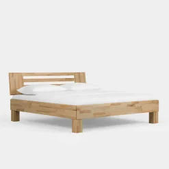 Wohnen Holzbett Life in Kernbuche natur geölt