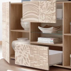 Holzdekor Sideboard in Sonoma-Eiche - Bielvas^Wohnen Sale