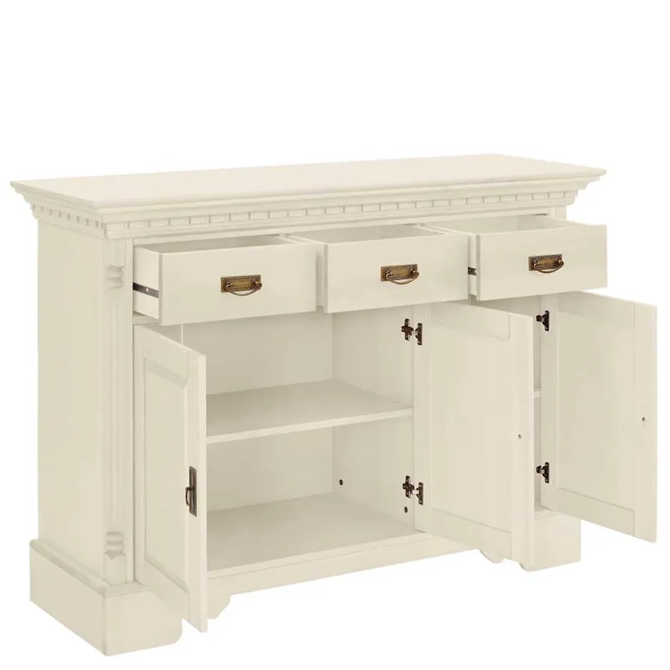 Holzkommode in Cremefarben gewachst - Rospus^Wohnen Best