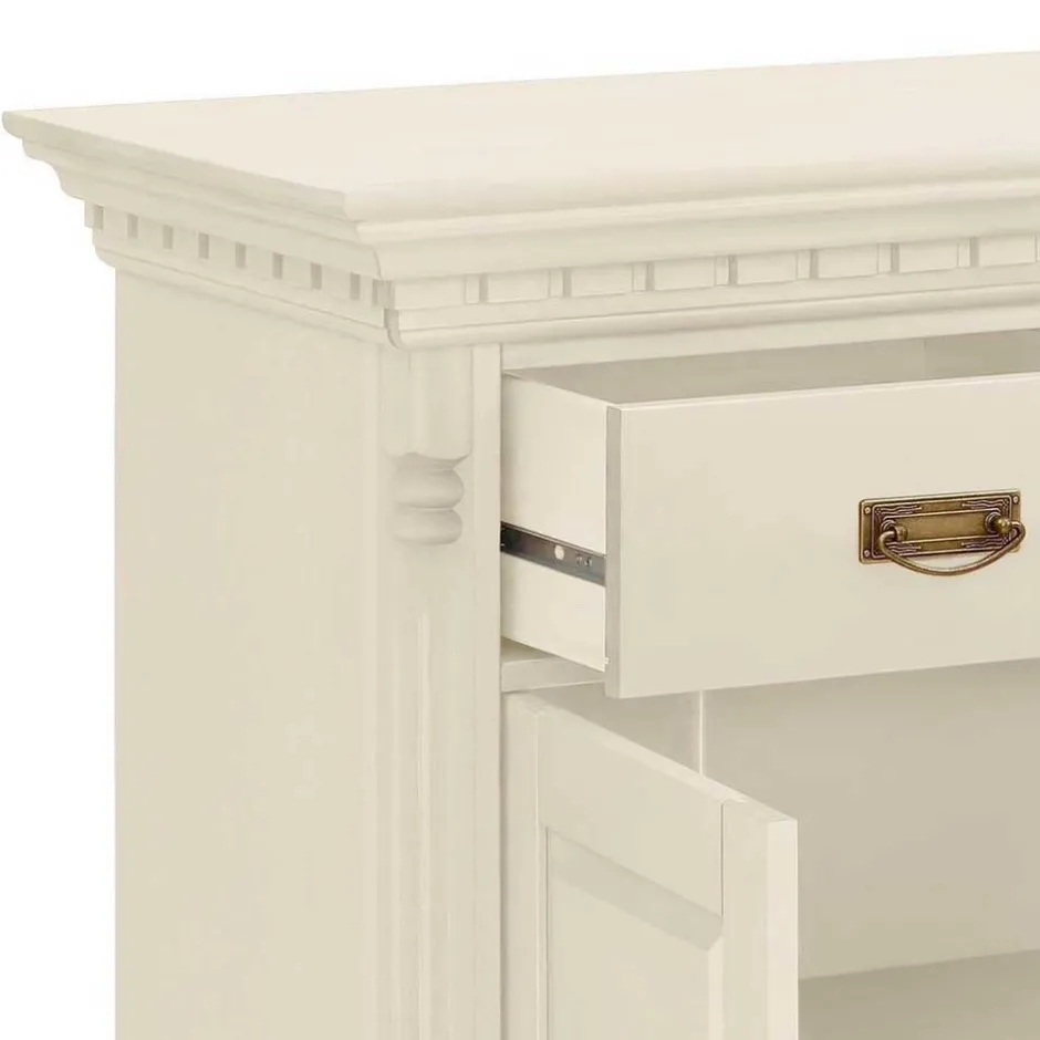 Holzkommode in Cremefarben gewachst - Rospus^Wohnen Best