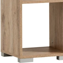 Wohnen Holzoptik Büroregal in Wildeiche - Jytte