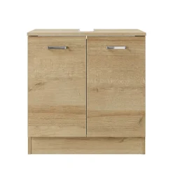 Wohnen Holzoptik Waschbeckenschrank in Eiche - Habanna